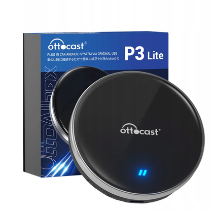 Адаптер Carplay / Android Auto Wireless Ottocast OttoAibox P3 Lite за Apple iPhone / Android Series