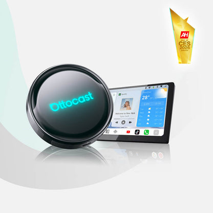 Безжичен адаптер Carplay / Android Auto Ottocast OttoAibox P3 Pro за Apple iPhone / Android серии, преработен PCS61-T
