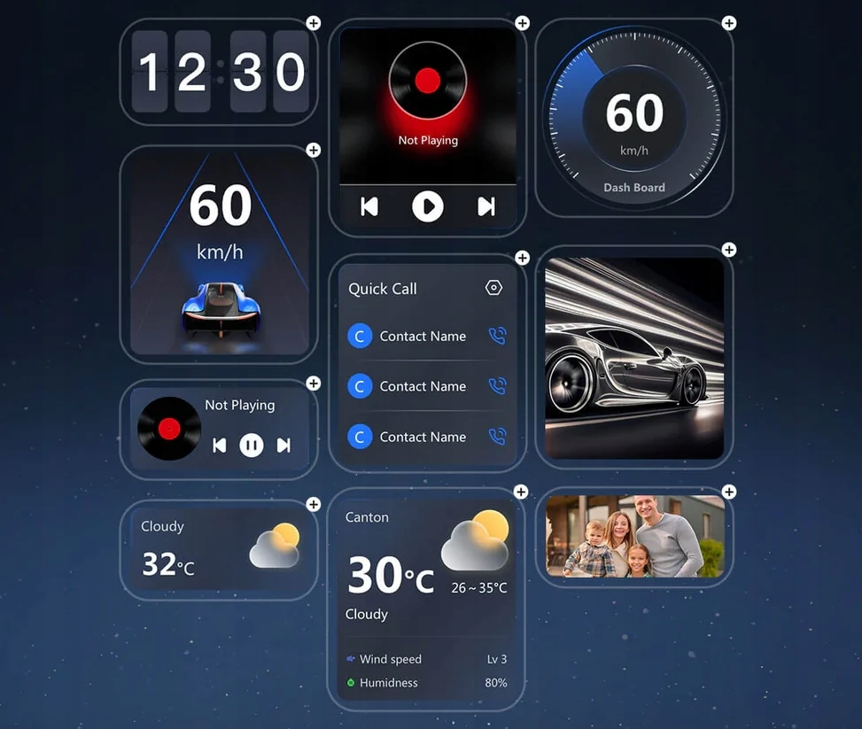 Адаптер Carplay / Android Auto Wireless Ottocast OttoAibox P3 Lite за Apple iPhone / Android Series