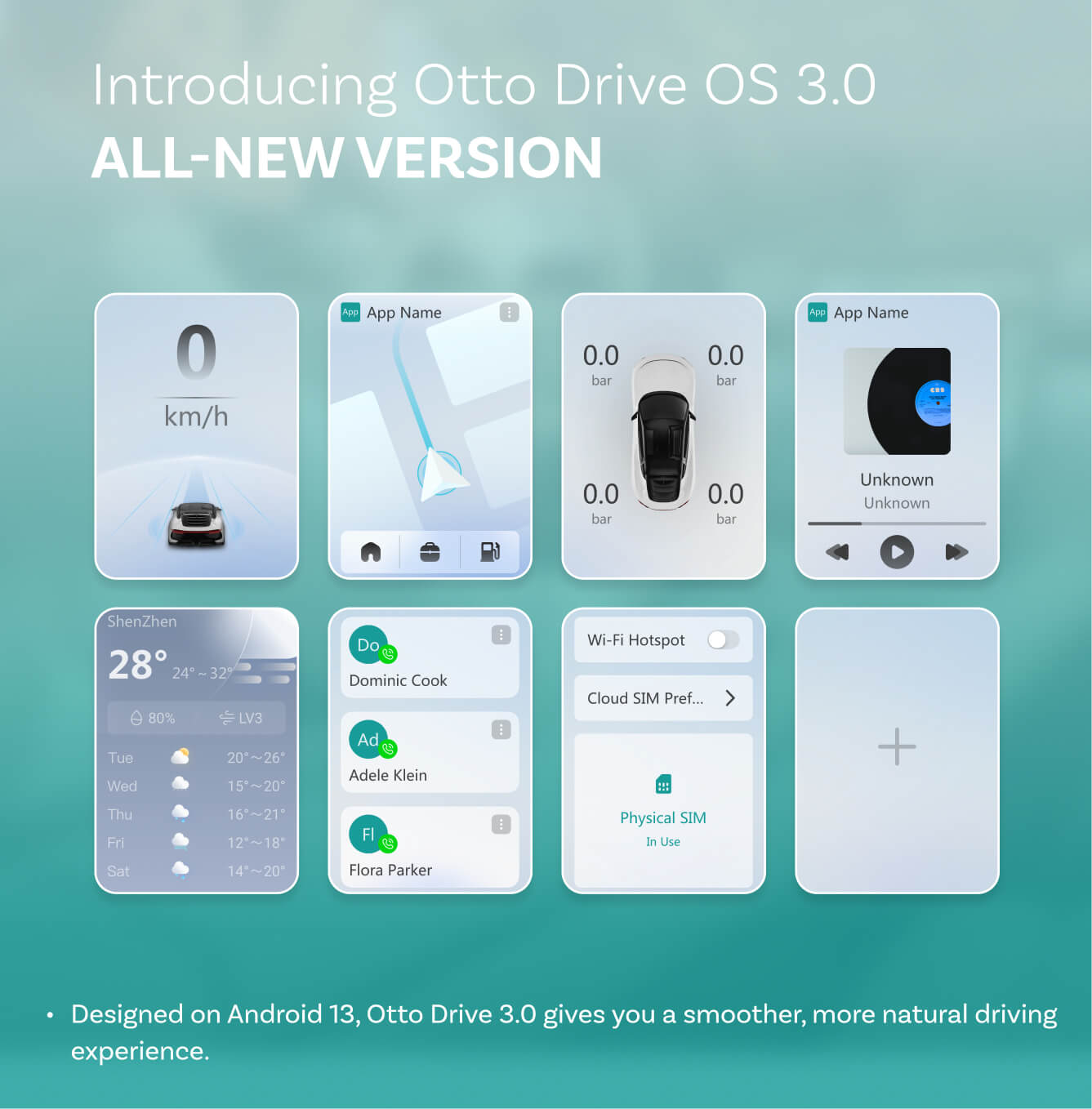 Безжичен адаптер Carplay / Android Auto Ottocast OttoAibox P3 Pro за Apple iPhone / Android серии, преработен PCS61-T