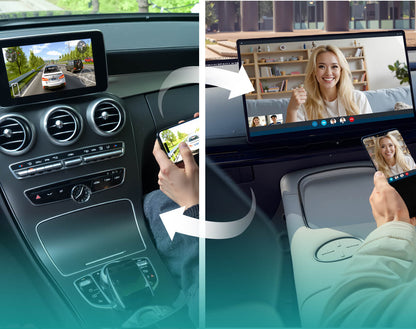 Безжичен адаптер Carplay / Android Auto Ottocast OttoAibox P3 Pro за Apple iPhone / Android серии, преработен PCS61-T