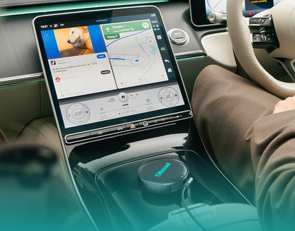 Безжичен адаптер Carplay / Android Auto Ottocast OttoAibox P3 Pro за Apple iPhone / Android серии, преработен PCS61-T