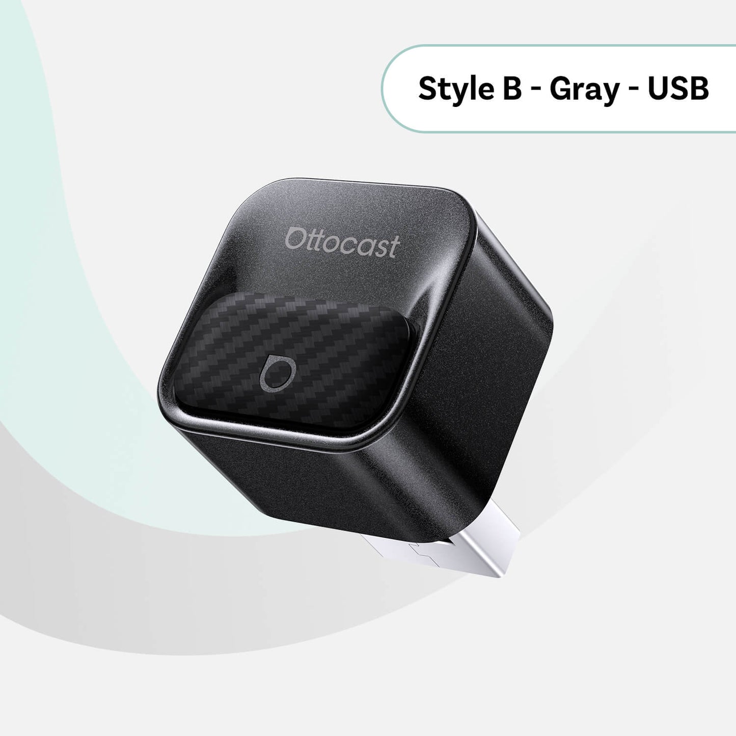 Безжичен адаптер Carplay / Android Auto Ottocast Mini Pico Style B за Apple iPhone / Android Series CA525-T3