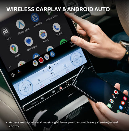 Безжичен адаптер Carplay / Android Auto Ottocast OttoAibox P3 Pro за Apple iPhone / Android серии, преработен PCS61-T