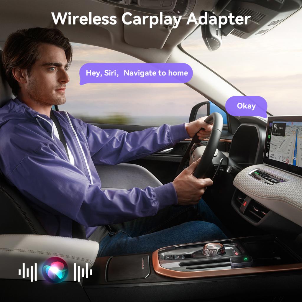 Безжичен адаптер Carplay XO Design CZ016 за серията Apple iPhone