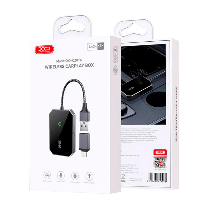 Безжичен адаптер Carplay XO Design CZ016 за серията Apple iPhone