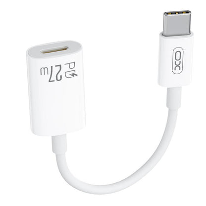 Адаптер за данни и зареждане USB-C - Lightning XO Design NB-R268A, Бял