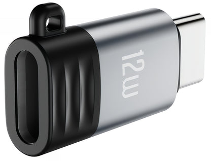 Lightning Data and Charging Adapter - USB-C XO Design NB263B, Black