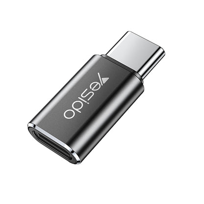 Адаптер за данни и зареждане Lightning - USB-C Yesido GS22, Сив