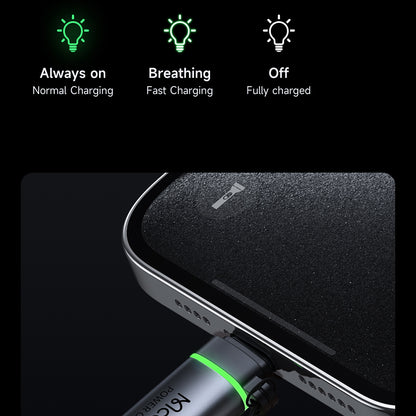 Адаптер за данни и зареждане USB-C - Lightning McDodo OT-2590 Power Off, Черен