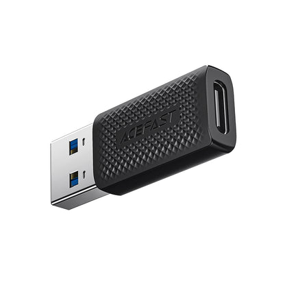 USB-C to USB-A Data and Charging Adapter Acefast J2, Black