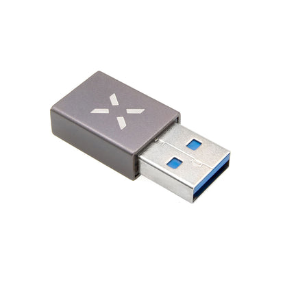 USB-C to USB-A Data and Charging Adapter, Fixed, Grey