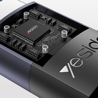 Адаптер за данни и зареждане USB-C - USB-A Yesido GS34, Сив