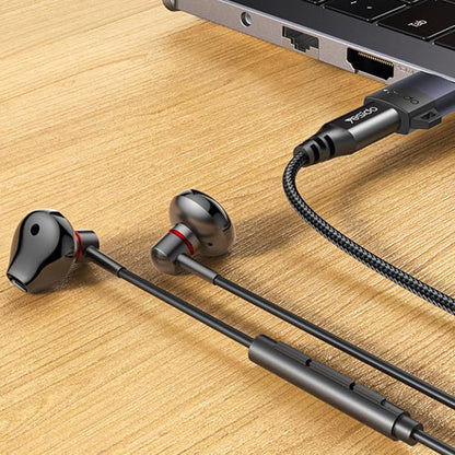 Адаптер за данни и зареждане USB-C - USB-A Yesido GS34, Сив