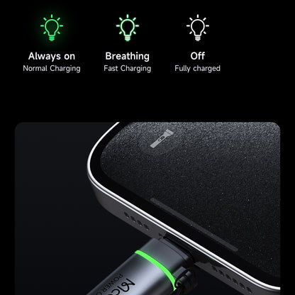 Адаптер за данни и зареждане USB-C - USB-C McDodo OT-2450 Power Off, Черен