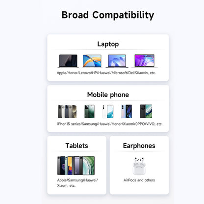 Адаптер за данни и зареждане USB-C - USB-C McDodo OT-2450 Power Off, Черен