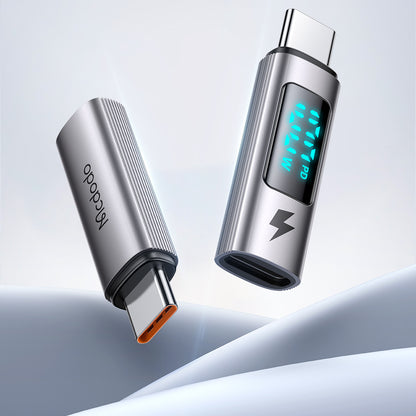 Адаптер за данни и зареждане USB-C - USB-C McDodo OT-6090 Wales Display, Черен