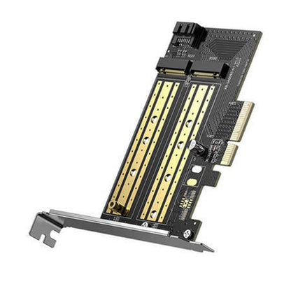 Адаптер Интерфейс SSD UGREEN CM302 (70504), NVMe M.2 / SATA - PCIe 3.0 X4