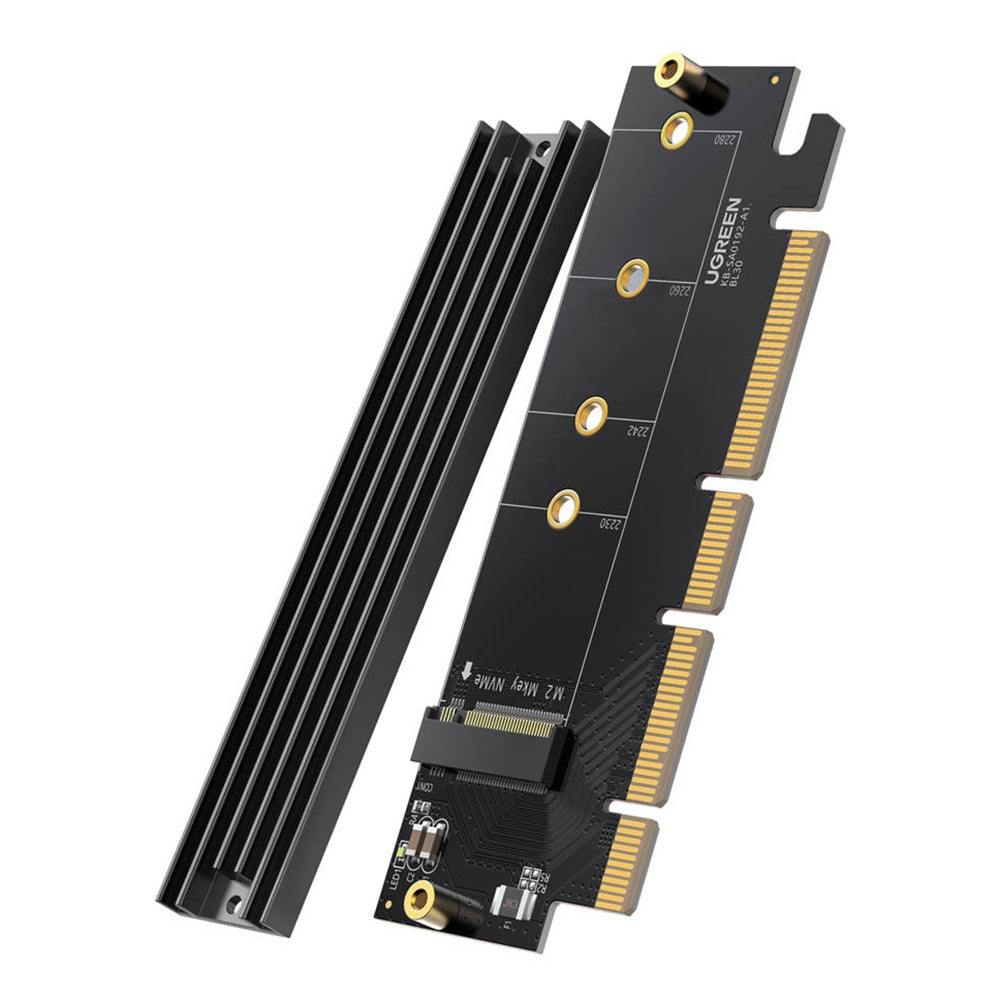 Адаптер Интерфейс SSD UGREEN CM465 (30715), NVMe M.2 - PCIe 4.0 X4