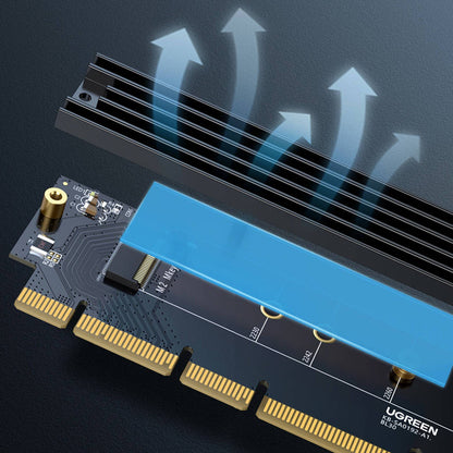 Адаптер Интерфейс SSD UGREEN CM465 (30715), NVMe M.2 - PCIe 4.0 X4