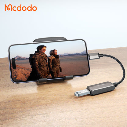 Адаптер OTG Lightning - USB-A McDodo CA-2690, Сив