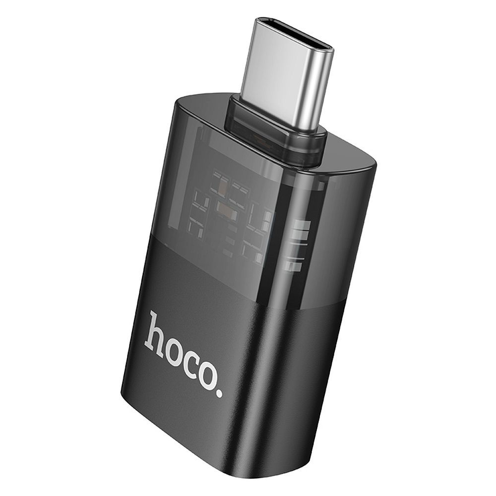 OTG Adapter USB-C - USB-A HOCO UA36B, Black