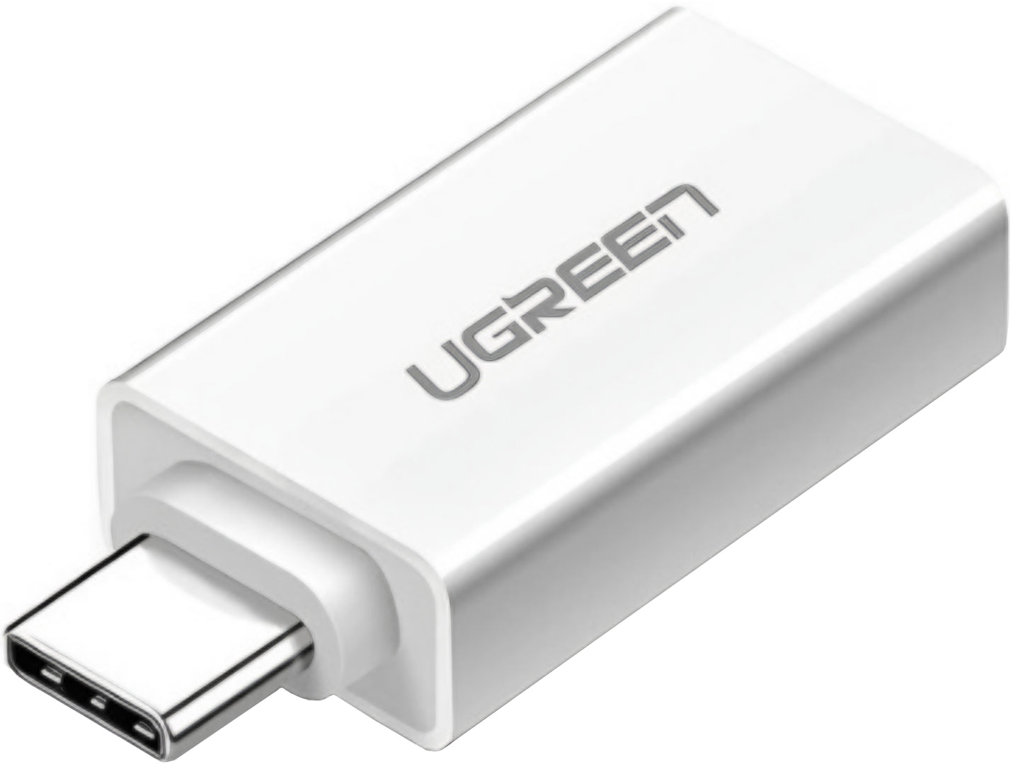 Адаптер OTG USB-C - USB-A UGREEN US173, Бял