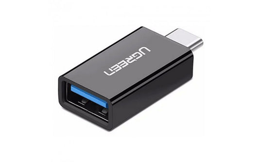 Адаптер OTG USB-C - USB-A UGREEN US173, Черен
