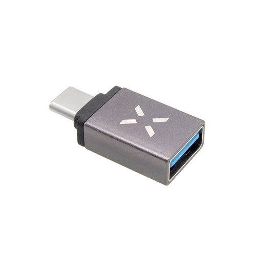 Адаптер OTG USB-C - USB-A Fixed, Сив