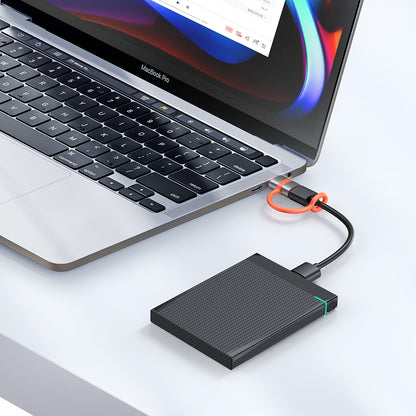 Адаптер OTG USB-C - USB-A McDodo OT-3810, Сив
