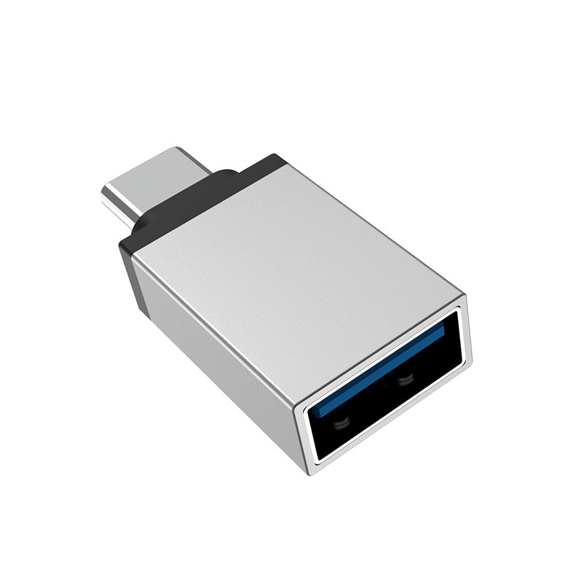OTG адаптер USB-A - USB-C Borofone BV3, Сребрист