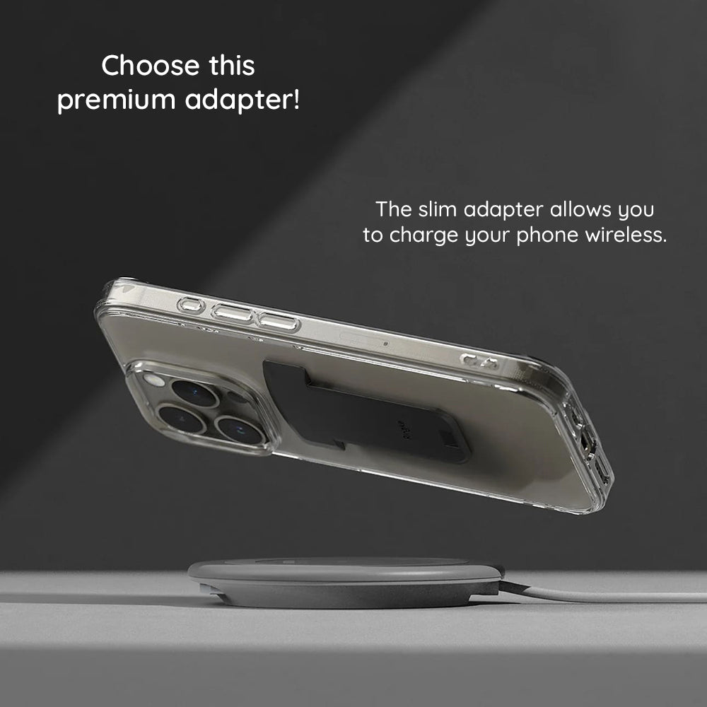 Ringke Quick & Go Phone Adapter for Bicycle Holder, Set of 2 pieces, Black