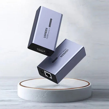 UGREEN CM455 Video Adapter (20519EU), HDMI - RJ45, 1080P, Gray