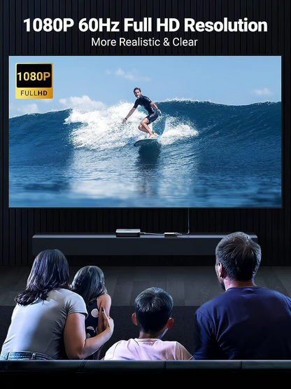 Видео адаптер UGREEN CM611 (90813), HDMI - VGA, 1080P, Черен