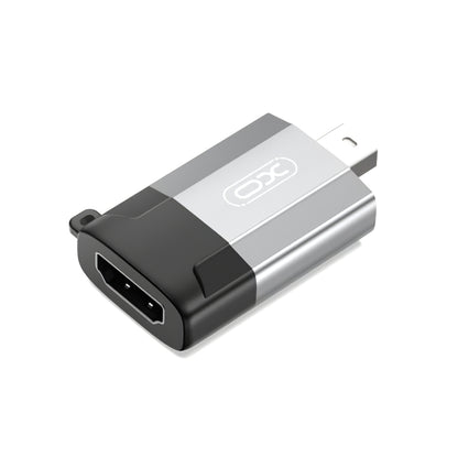 Видеоадаптер XO Design GB015, miniDisplayPort - HDMI, сив 