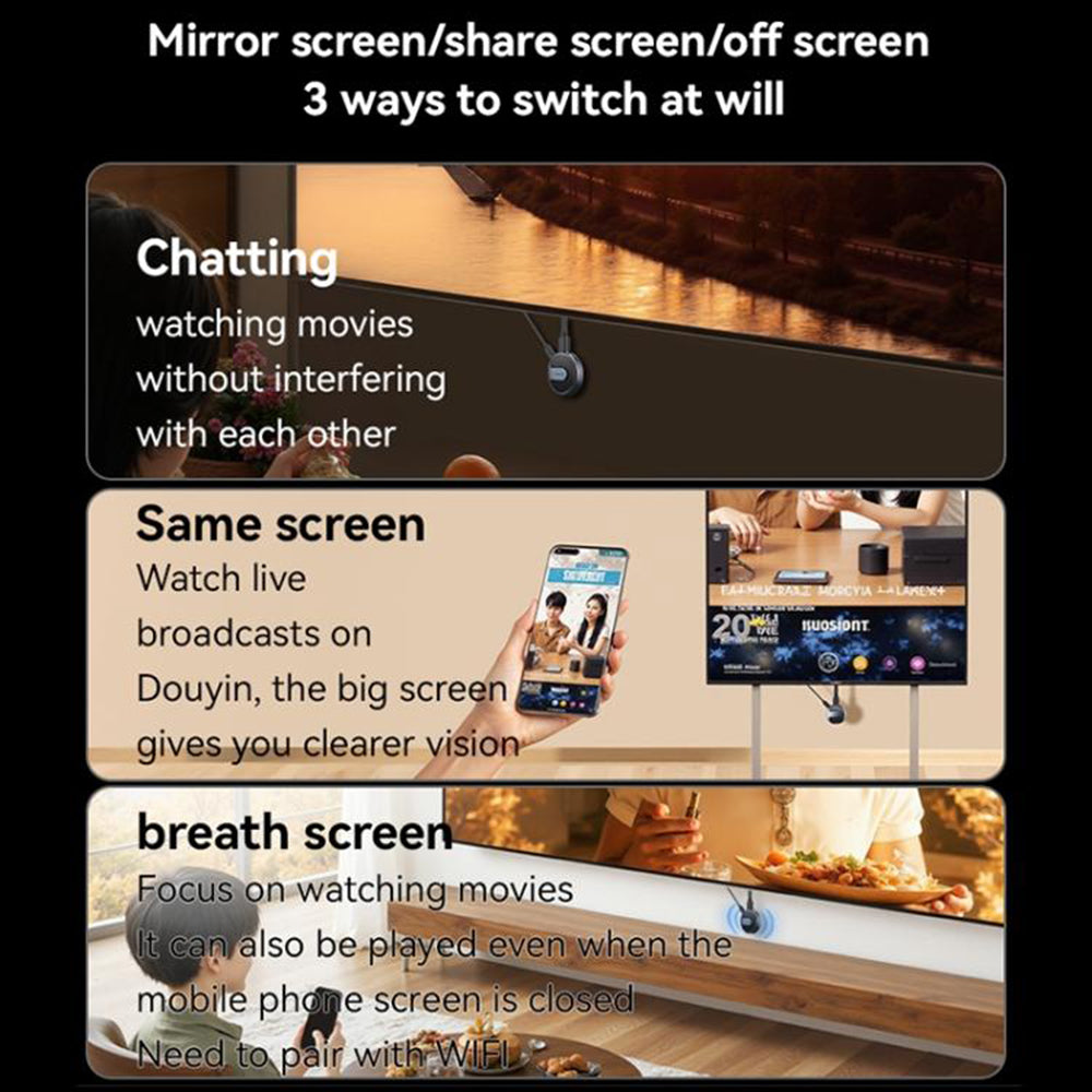 Yesido TV15 Grey Multimedia Wireless Adapter