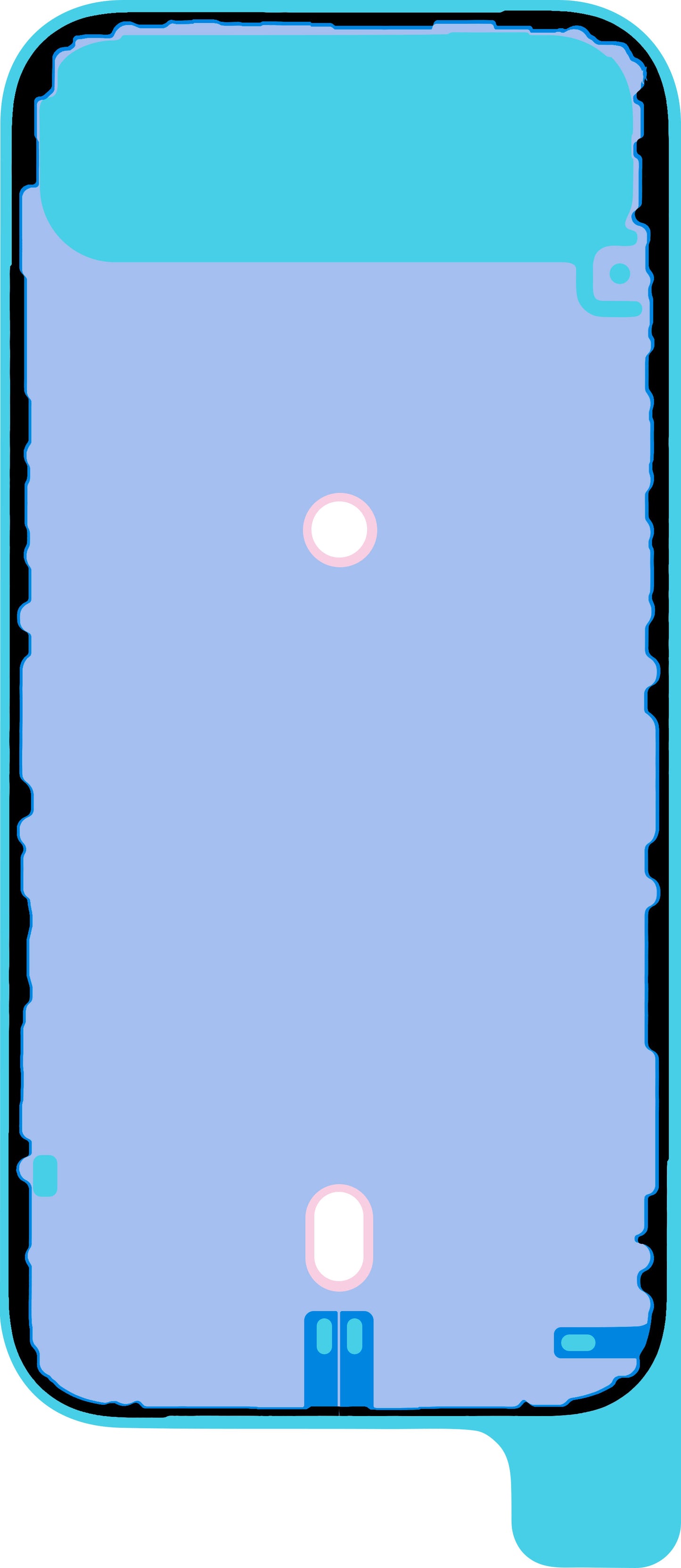 Лепило за батерия Apple iPhone 17 Air, Service Pack 923-12838