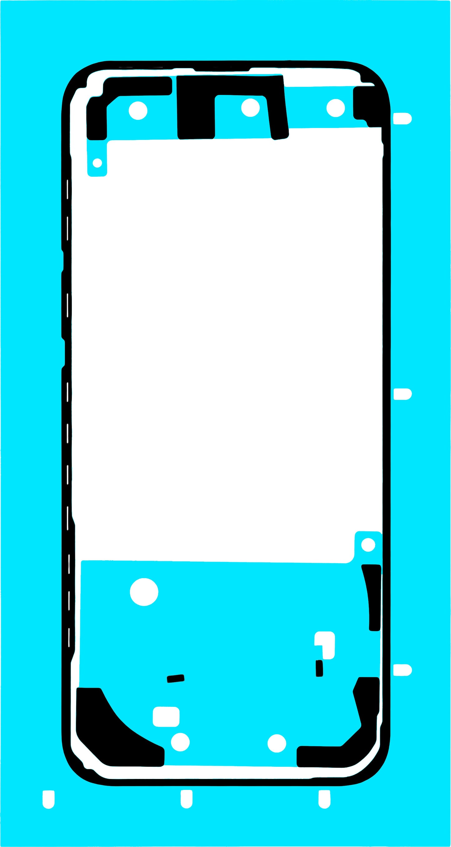 Лепило за заден капак на батерия Honor Magic8 Pro, Service Pack 5163AGCT