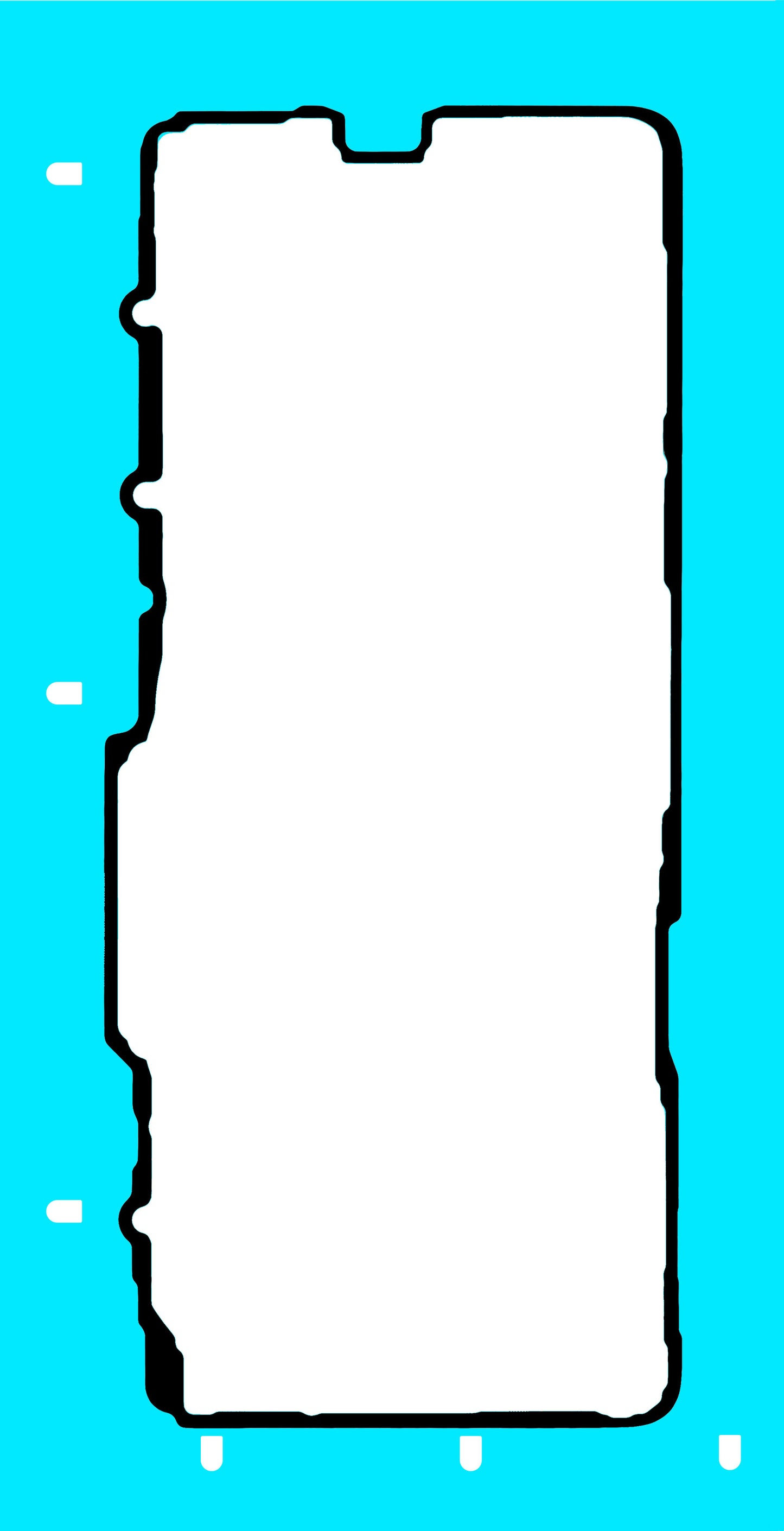 Лепило за заден капак на батерия Huawei Mate X7, Тип 1, Сервизен пакет 51630NFS