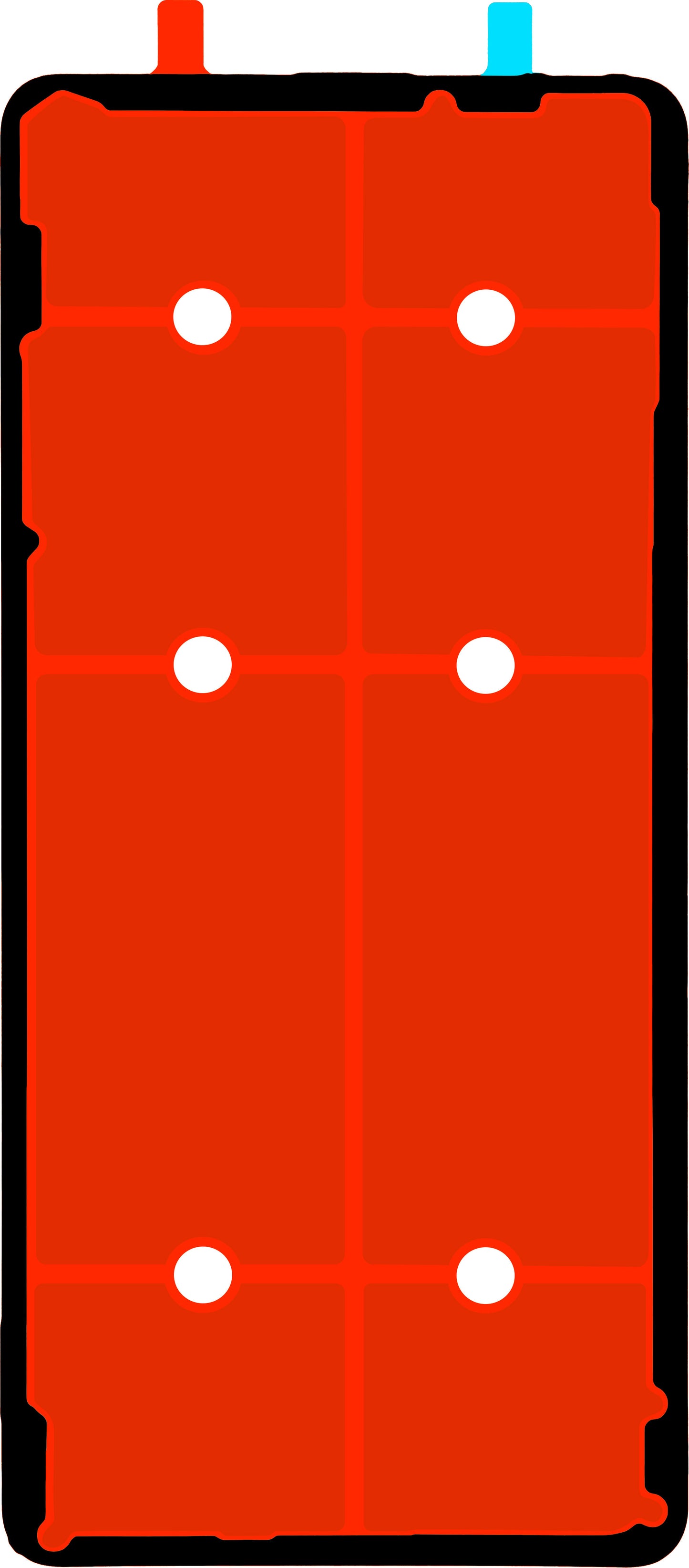 Лепило за заден капак на батерия Realme GT 6, Service Pack 612717000253