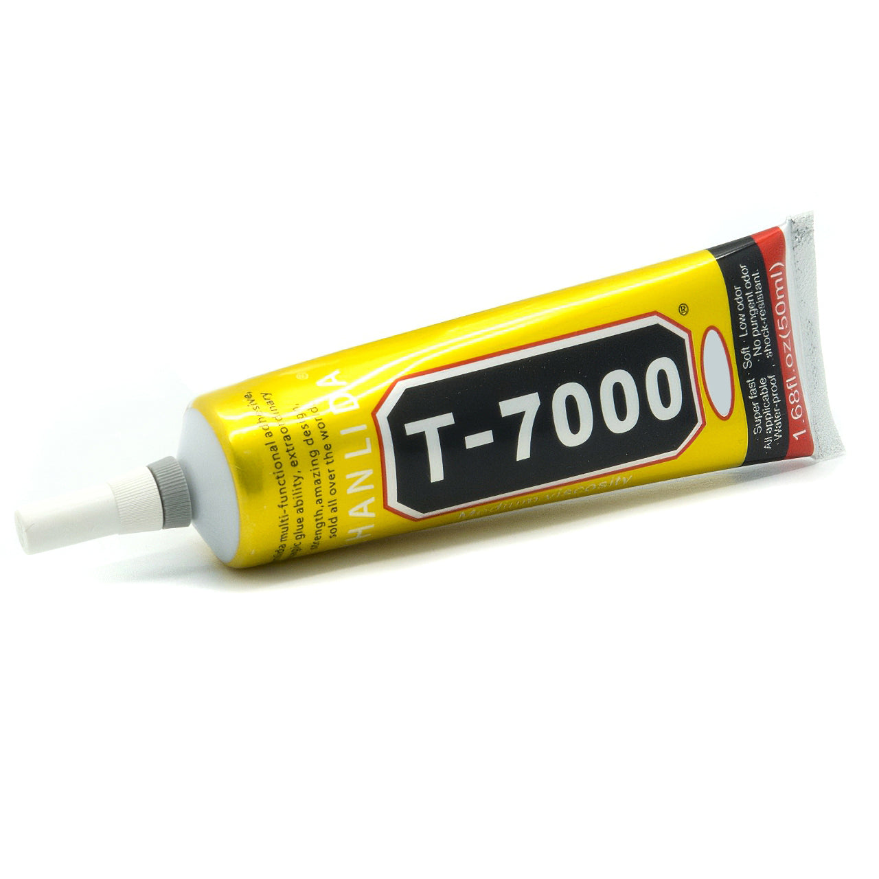 Течен лепило Zhanlida T-7000, 50 мл, черно