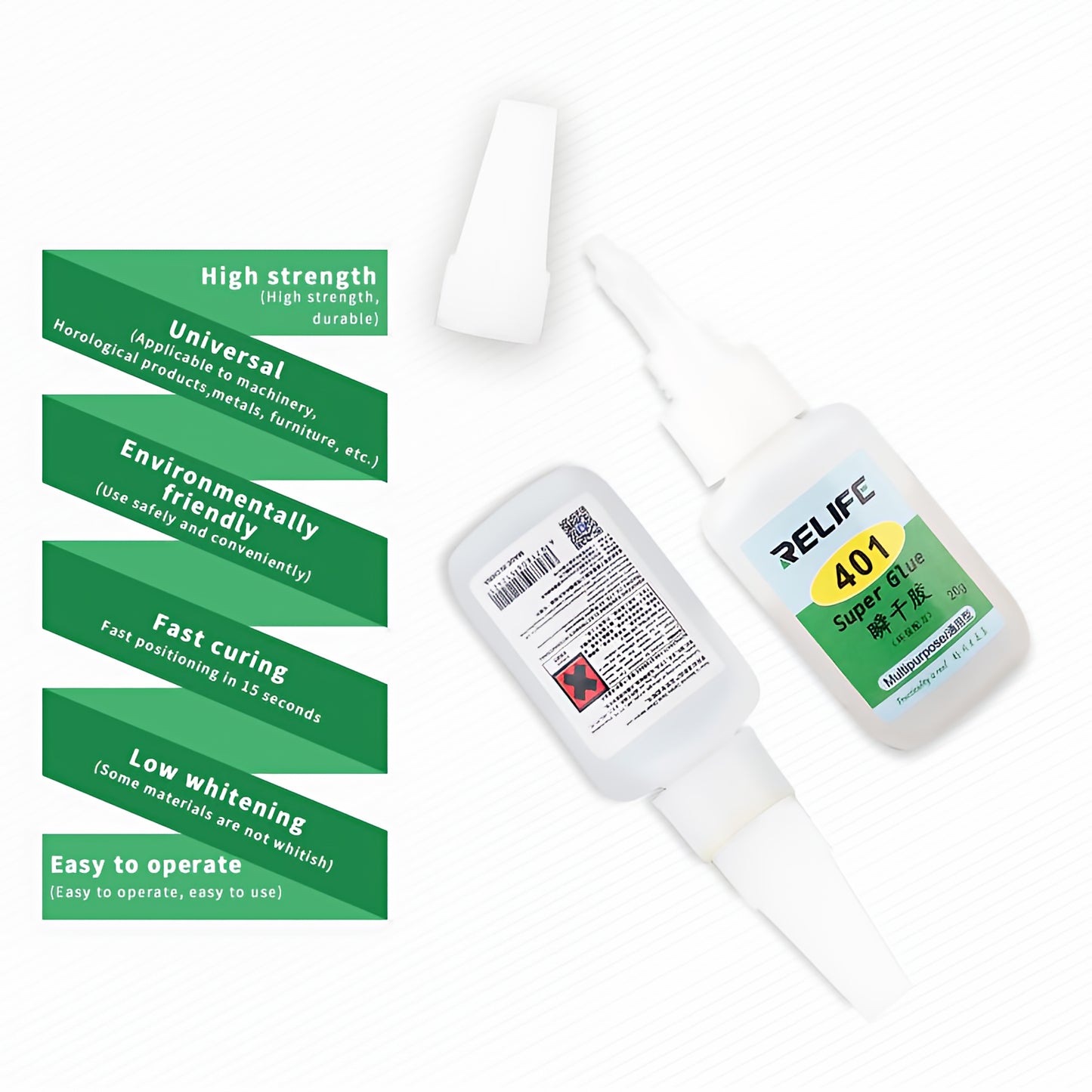 Течен лепило Super Glue Relife RL-401, 20ml