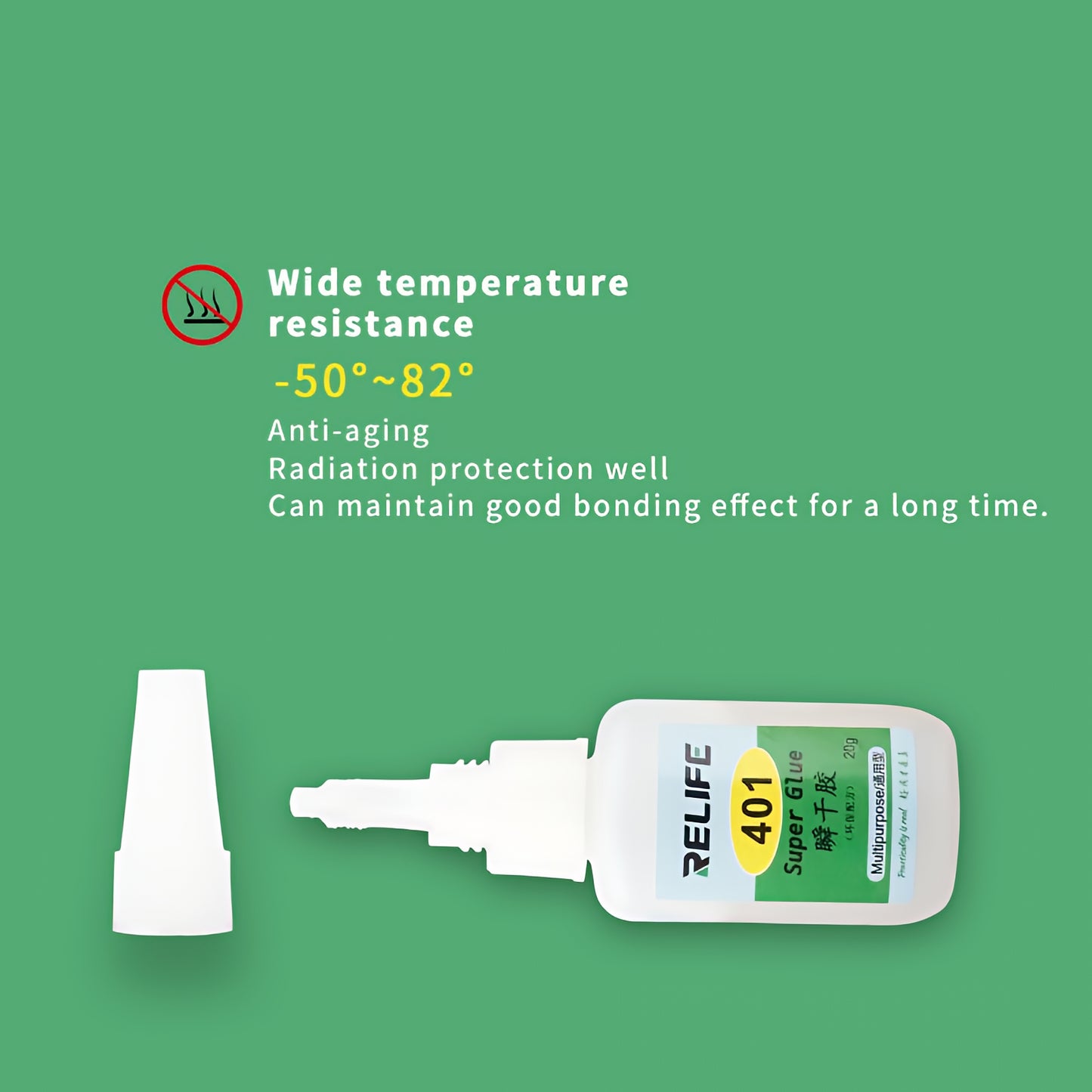 Течен лепило Super Glue Relife RL-401, 20ml