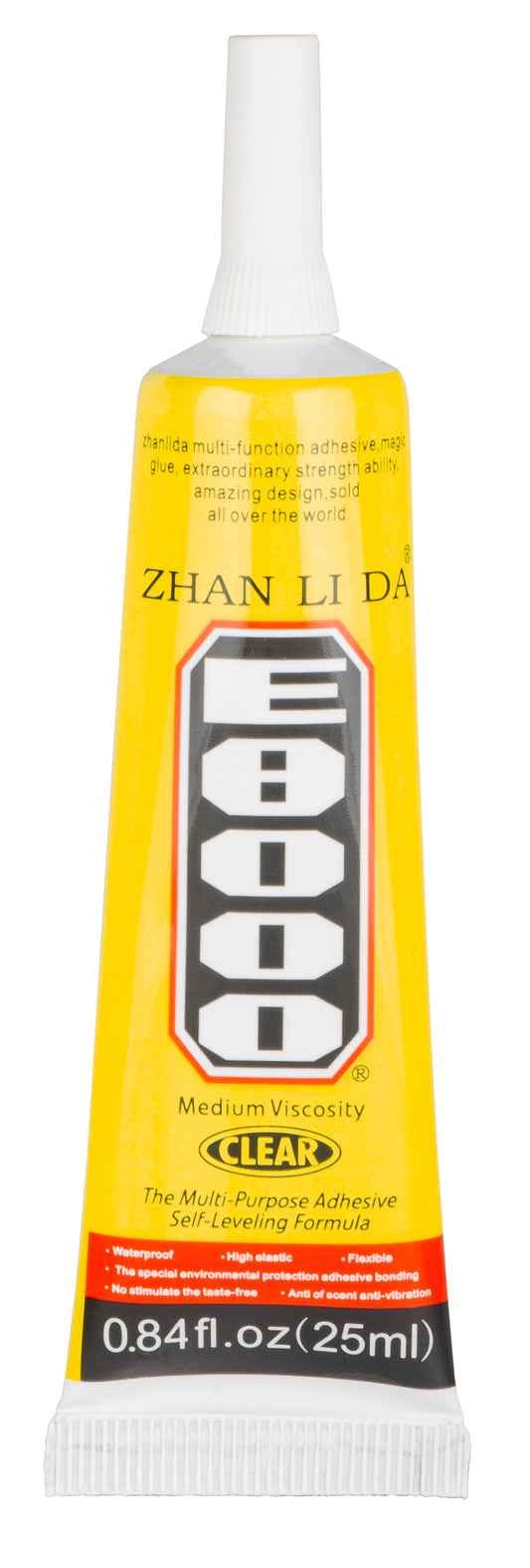Лепило Zhanlida E-8000, 25ml, Прозрачно