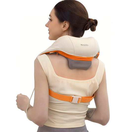 Масажор за врат Yesido MG16, Бежов