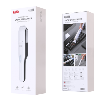 Автомобилен прахосмукач XO Design CZ020, бял