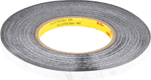 3M Adhesive Tape, 10mm, 25m, Black
