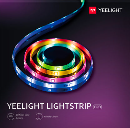 LED лента Yeelight Pro, Wi-Fi, RGB, 2 м, бяла YLDD05 