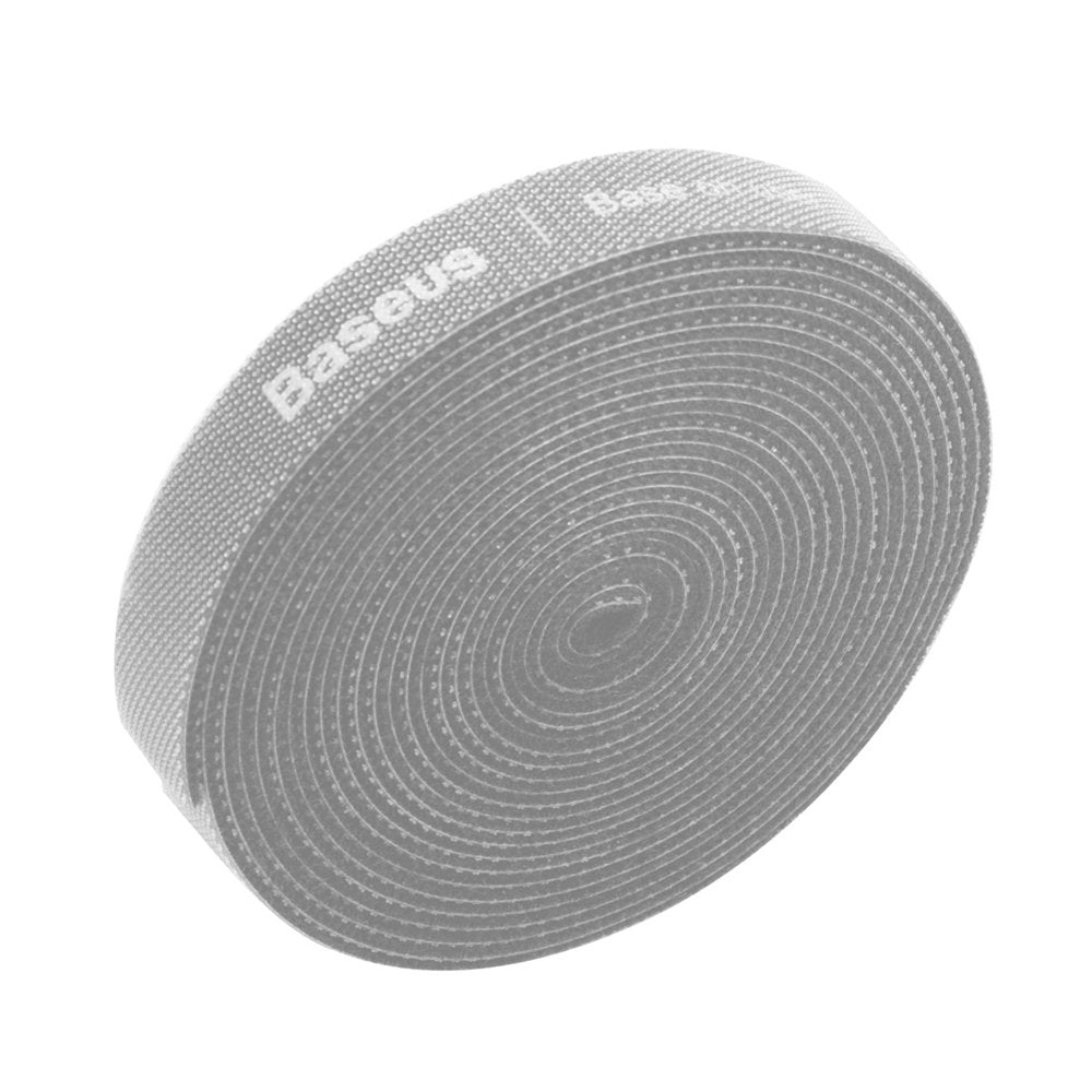 Организатор за кабели Baseus Circle, Velcro, 3m, Сив ACMGT-F0G