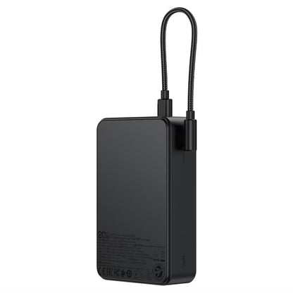 Външна батерия Acefast M29, 20000mAh, 22.5W, QC + PD, 1 x USB-A - 2 x USB-C, Черна